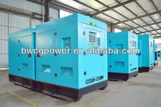 Super silent diesel power generator 400KW Volvo Penta Generator Set