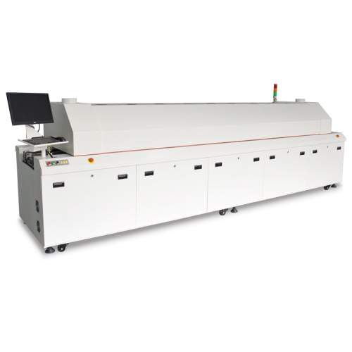 Large High-Performance Reflow Soldering Machine High-quality eight-temperature zone reflow soldering Factory