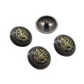 Boutons en métal aigle antique pour vestes manteaux