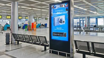 P3.9 Outdoor LED Light Box advertising display