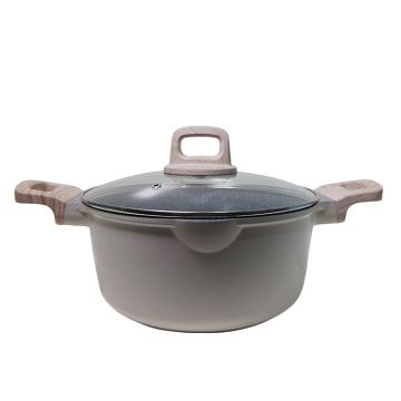 2024 New Style Die Cast Nonstick Casserole Pot with Lid
