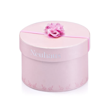 Luxury paper round favor round chocolate gift box
