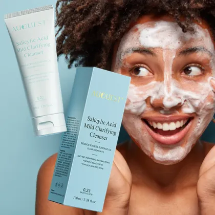 Organic Salicylic Acid Facial Cleanser for Oil Control and Acne Repair