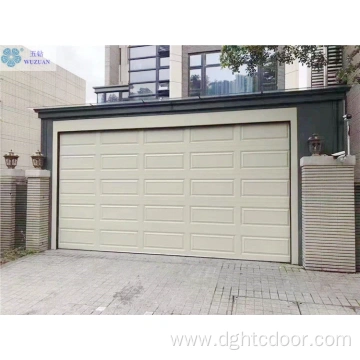 electric sectioned garage doors