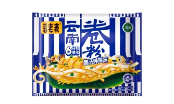 Mushroom Chicken Flavor Rice Noodles Rolls
