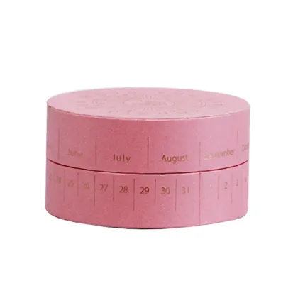 Circular custom packaging box pearl treasure box