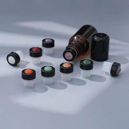 Custom Mix Gemstone Roller Ball Bottle for Essential Oil