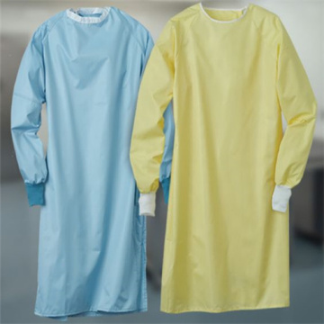 Color customized Nonwoven disposable isolation gown