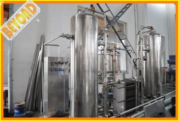 Auto Injecting Gas-water Mixer / Beverage Mixing Machine For Carbonated Drink Production Line