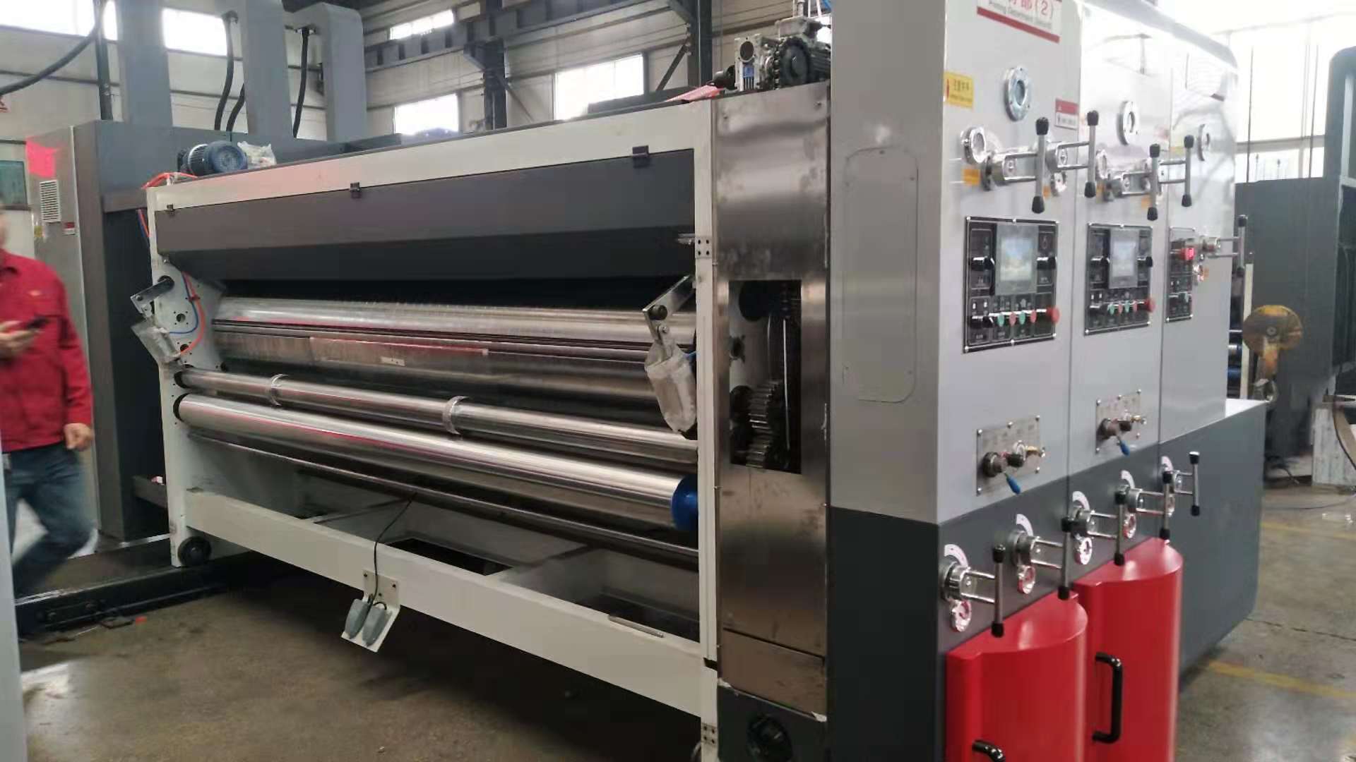 Corrugated box Flexo Printing Slotting Die-cutting Machine