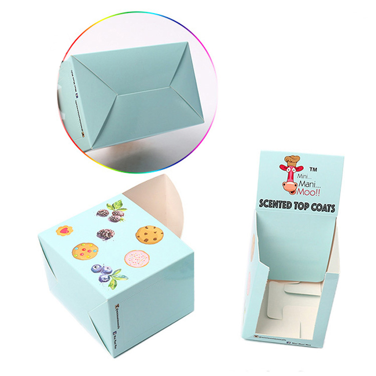 Small Art Paper Display Perforated Gift Box