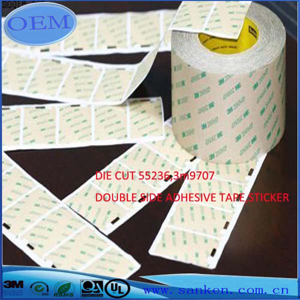 DIE CUT 55236,3m9707 DOUBLE SIDE ADHESIVE TAPE,STICKER