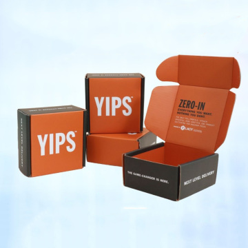 Modische Paketzustellung benutzerdefinierte Verpackung Logo Mailer Box