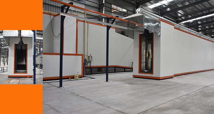 Automatic MDF Board Powder Coating Production Line