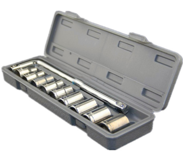 2020 Hot Seller Wholesale Basic Car Repair Ratchet Wrench Sleeve Tool Set - 10 Pieces