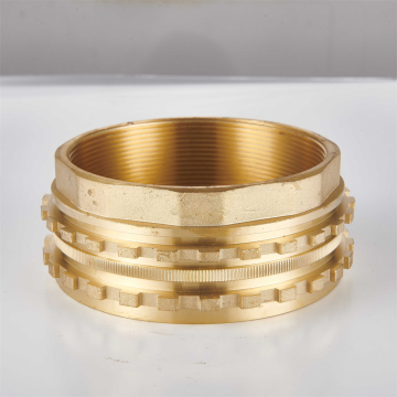 Hexagon Round Brass Nut Insert for PPR CPVC Plumbing Pipe