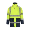 Klasse-3 HIVIS-Coverall atmungsaktivem PU-beschichteter Sicherheitsregenmantel