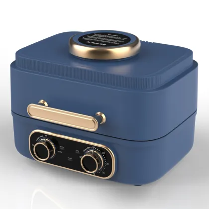 6L 220 Voltage Power Air Fryer Griddle Without Oil Ninja Foodi 5-in-1 Indoor Grill with Air Fry PowerXL Grill Air Fryer Combo