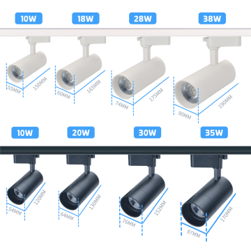 RONSE 40W 3500K CRI97 SKD Aluminium Alloy Track Light