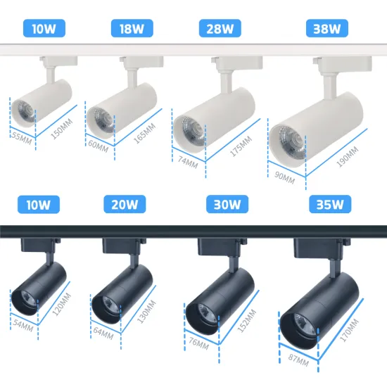 RONSE 40W 3500K CRI97 SKD Aluminum Alloy Track Light