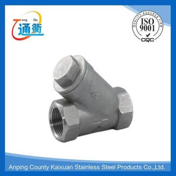 stainless steel 1/8" ~ 3/4" y-strainer (CF8M)
