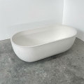Elegante, farbene, runde Betonbadewanne