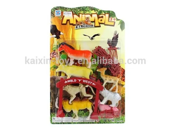 hot sale PVC animal series wholesale toys for kids up 3 ages