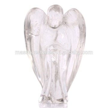 Hand Craved Natural Quartz Crystal Angel Crafts