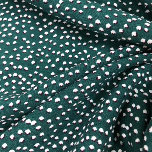 Woven Viscose Soft Rayon Diamond Crepe Printed Ffabric