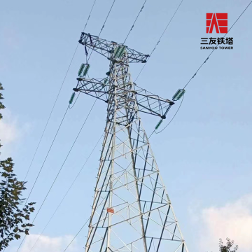 Torre de aço angular multiuso para construção eficiente