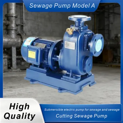 Direct-connected Sewage Self-priming Pump