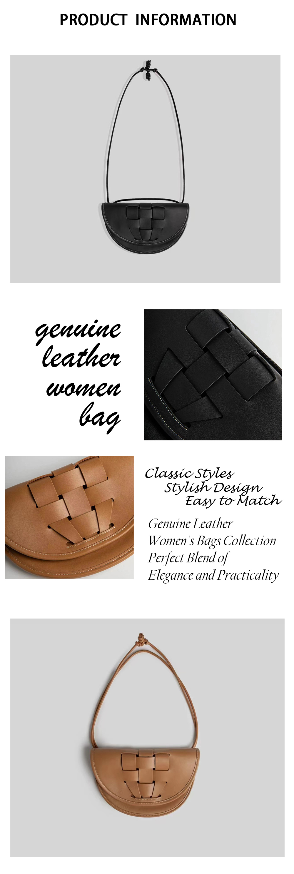 Genuine Leather Women Bag