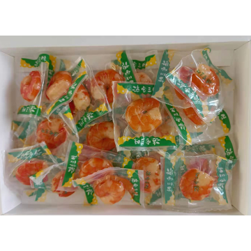 Délicieuses crevettes séchées en vente chaude