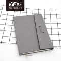 Mini Clip Board Custom solid PU hardcover notebook Manufactory