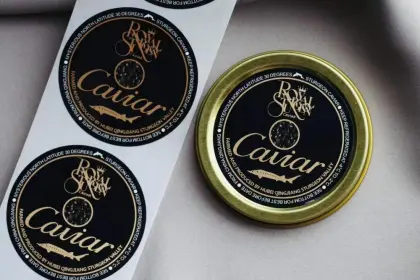 Caviar Metal Tins