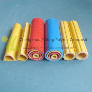 Hot Seller High Strength Colorful FRP Round Tube Profiles
