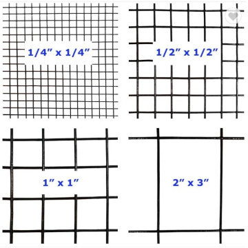 10.6mmx10.6mm schweißtes Drahtgitter/100 mmx100 mm.