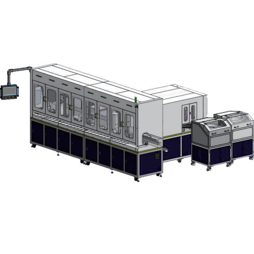 Машина для сборки фотоэлектрических разъемов и распределительных коробок