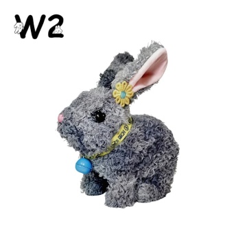 Floral Teddy Bell Bunny Electric Toy
