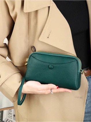 2024 New Soft Cowhide Fashionable Mini Crossbody Bag