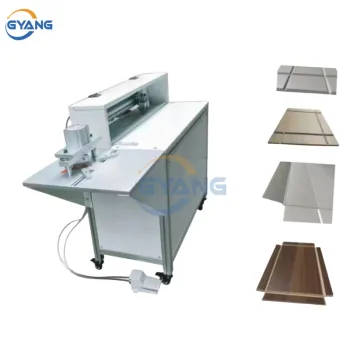 China Factory Automatic V Grooving Machine for Cardboard