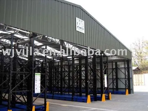 Wenju prefab light steel frame workshop