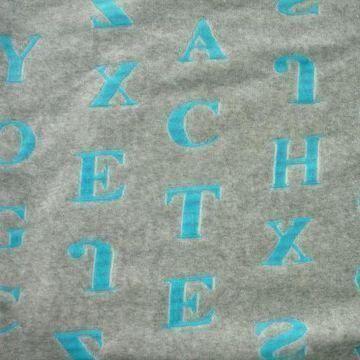 Two-color Jacquard Velvet Fabric for Fashionable Dress, Customized Logos and Colors are Welcome