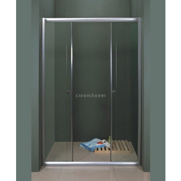 aluminium frame Bath Shower Screen With Glass