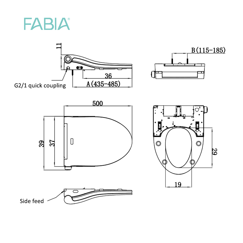 Luxury Bidet Wc Electric Toilet Seat, High Quality Luxury Bidet Wc