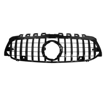 Factory Hot Sale GT Black Style Front Bumper Grille for Mercedes-Benz A-Class W177 (2019-2022)