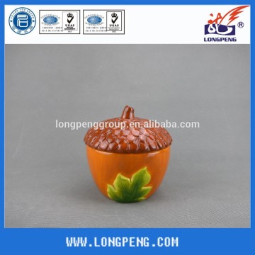 Pinecone Ceramic Jar for cookie