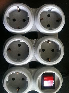 Europe pivoting power strips