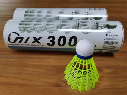 nylon shuttlecock with fiber ball head