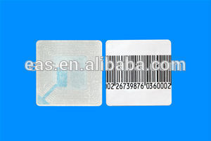 Security Eas Tag 8.2MHz RF Soft Tag 505 RF Label